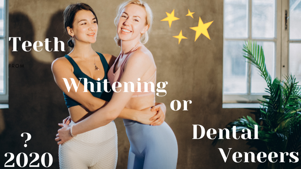 teeth whitening or dental veneers